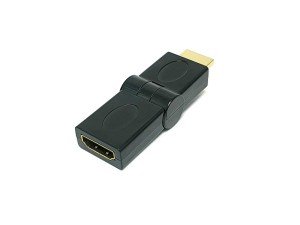 electroon HDMI Dişi-Erkek Ara Fiş L Tipi Oynar Başlı