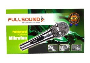 FullSound LM-578 El Tipi Kablolu Mikrofon Metal Gövde