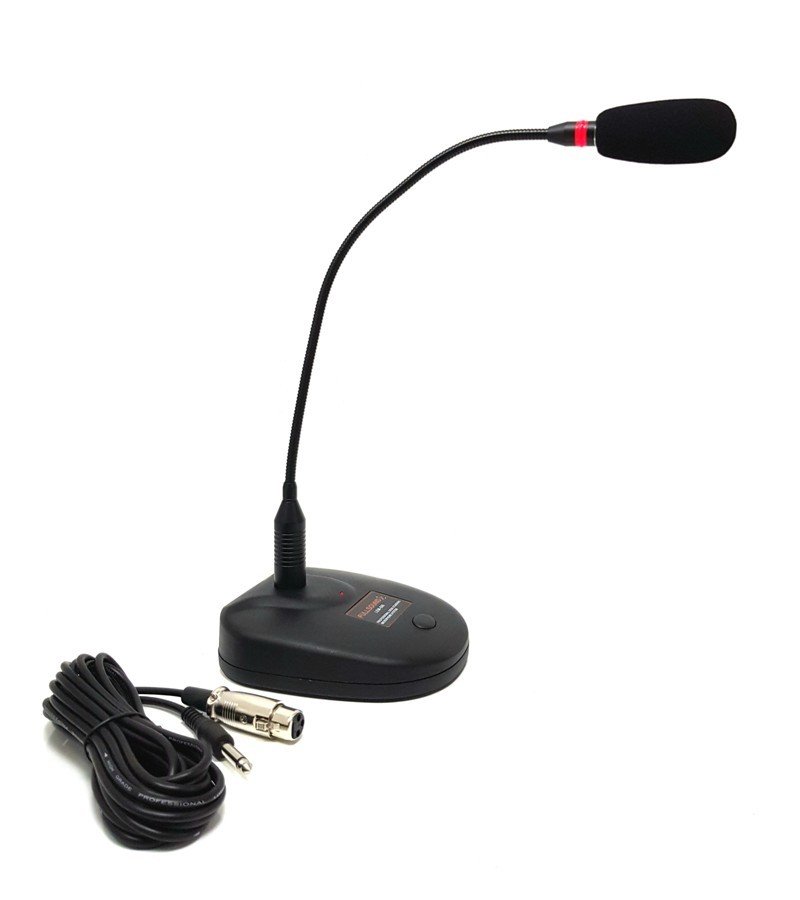 FullSound LEM-506 Masa Üstü Kablolu Konferans Mikrofonu Işıklı
