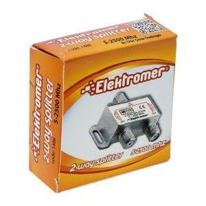 elektromer 1/2 Splitter 5-2500Mhz