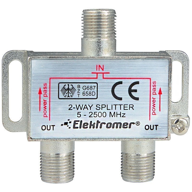 elektromer 1/2 Splitter 5-2500Mhz