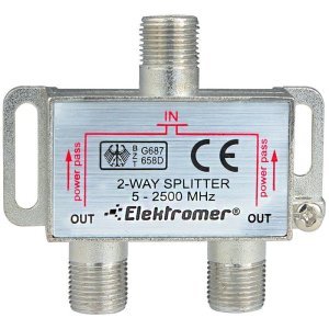 elektromer 1/2 Splitter 5-2500Mhz