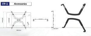 Electroon NonVesa FP1 Universal Vesa Dönüştürücü Aparat