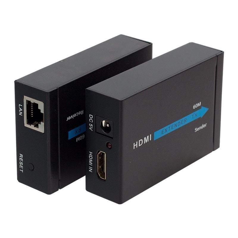 Powermaster HDMI To Cat6 Extender 60Metre Uzatıcı PM-18232