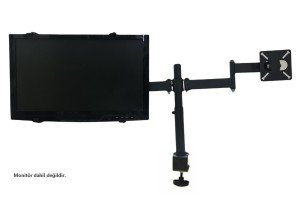 electroon NonVesa M200-NV1 17-28'' Çiftli LED TV-Monitör Masa Askı Aparatı