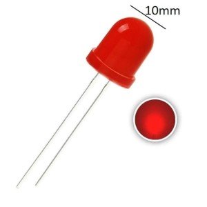 electroon 10mm Kırmızı Led - 1Adet