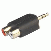 2RCA Dişi - 3.5 Stereo Erkek Çevirici