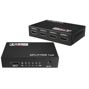 Polotech 4Port 4K 1x4 HDMI Splitter