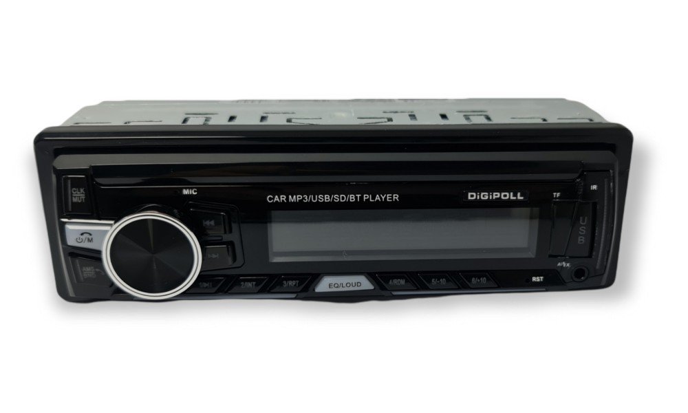 DigiPoll BT-8800 FM Radyolu Kumandalı Oto Teyp USB-SD-Aux-BT Player