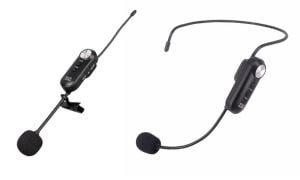 GoldAudio GR-14 Kablosuz Yaka + Headset Mikrofonlu Taşınabilir Bluetooth Hoparlör