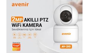 Avenir AV-S210 2mp 360° Derece Dönebilen Wi-fi 1080p Akıllı Bebek Kamerası - App Kontrol