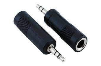 6.3mm Stereo Giriş - 3.5mm Stereo Çıkış Dönüştürücü Fiş