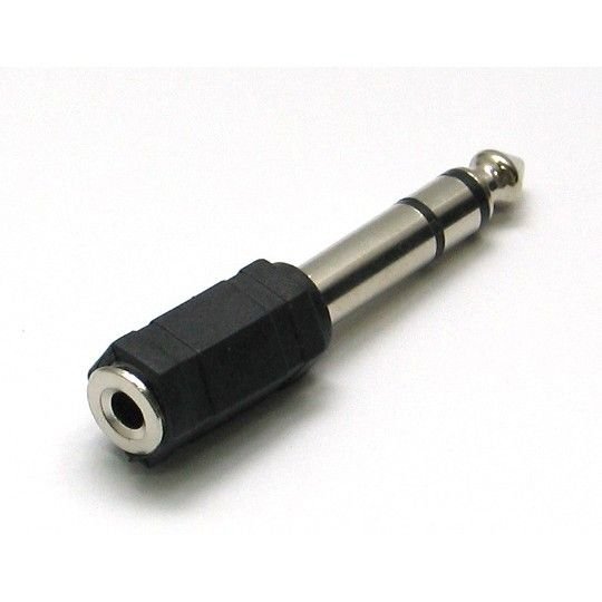 electroon 3.5mm Stereo Giriş - 6.3mm Stereo Çıkış Dönüştürücü Fiş