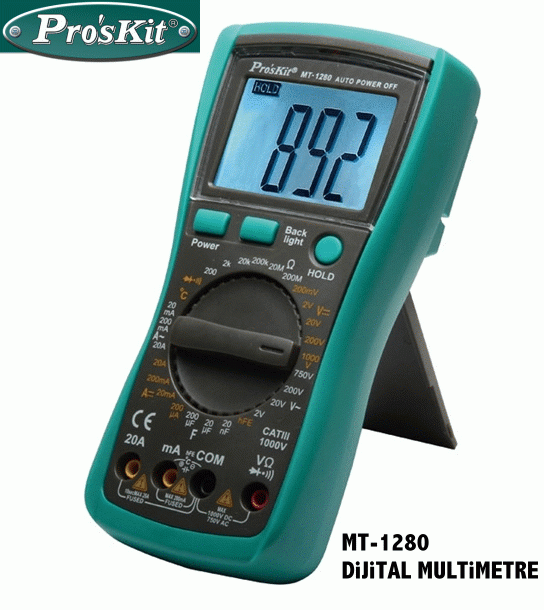 Proskit  MT-1280 Dijital Multimetre