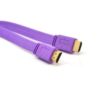 ROSE 5Metre Flat HDMI Kablo 1.4v Eflatun