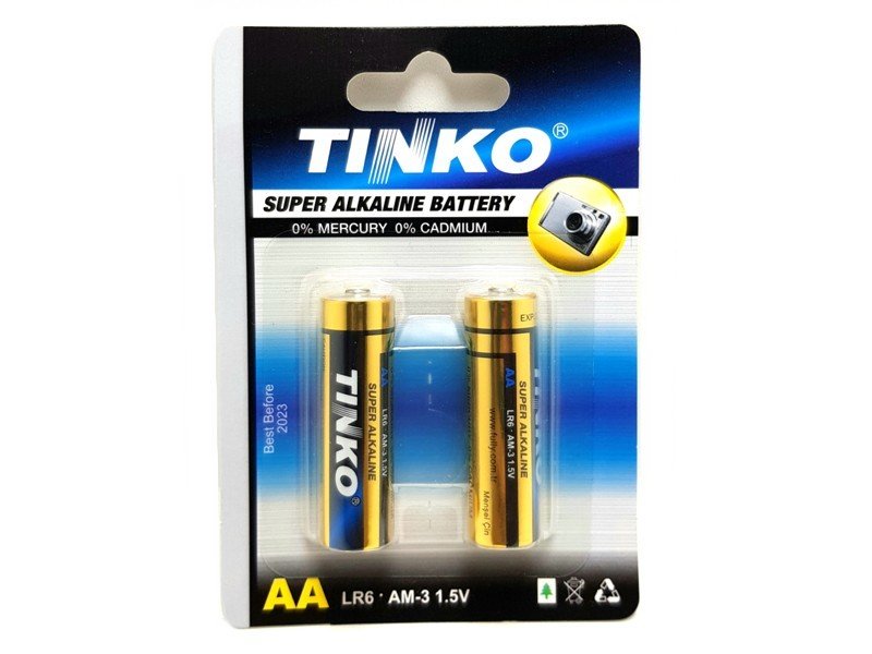 TINKO LR6 Super Alkalin Kalem Pil AA - 2Adet