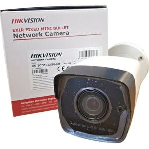 HIKVISION DS-2CD1023G0-IUF 2MP BULLET IPKAMERA 4mm Dahili Mikrofonlu