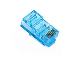 Powermaster PM-22702 RJ45 CAT6 8P-8C Mavi Soket - 100Adet