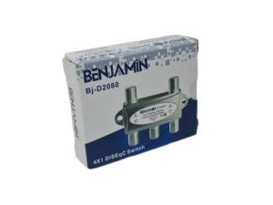 BENJAMIN 4x1 Diseqc Switch BJ-D2080