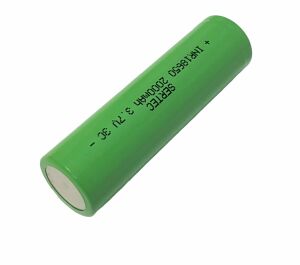 SERTEC 18650 3.7V 2000mAh 3C Lion Şarjlı Pil Başlıksız