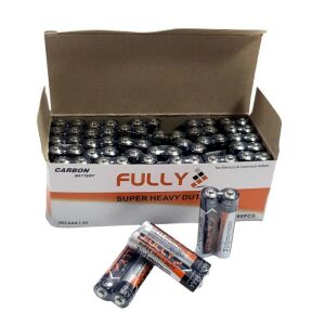 Fully R03 AAA 1.5V İnce Kalem Pil 1Paket - 60Adet