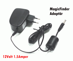 MagicFinder Şarj Adaptörü 12V 1,5A