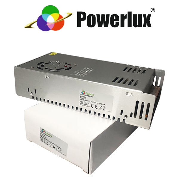 Powerlux 12V 30A IP20 Smps Kalın Kasa