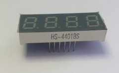 10mm Anot 4'lü Kırmızı Display HS-4401BS