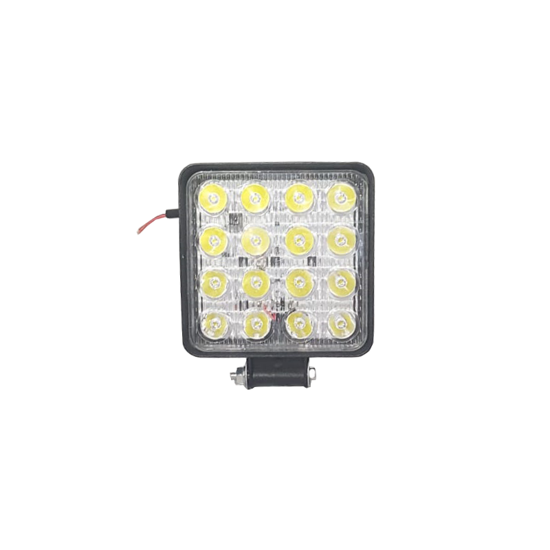 PJ1106-48W Motor Aydınlatma Kasası 16 SMD Ledli 12-24V Off Road (Beyaz)