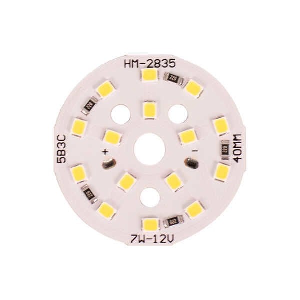 12 Volt 7 Watt SMD 2835 Ledli Hazır Led Modül 40MM