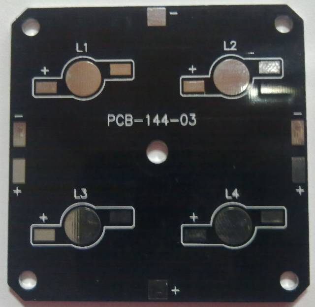 4Lü Kare Mono Pcb 5x5cm