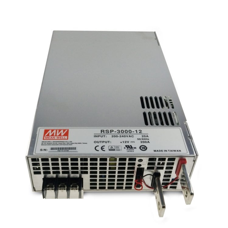 RSP-3000-12 12 Volt 200 Amper Adaptör Meanwell