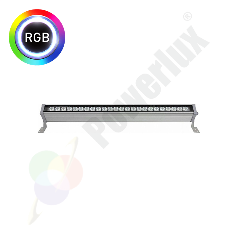 Powerlux Wallwasher - Dış Cephe Aydınlatma - Duvar Boyama 67 Cm 24 Watt RGB