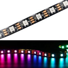 WS2812B RGB Magic Şerit Led IP20 Metrede 60 Led