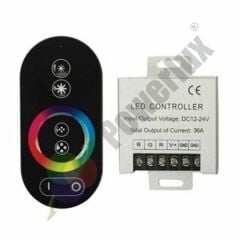 36 Amper RGB RF Led Kontrol Dokunmatik Kumandalı