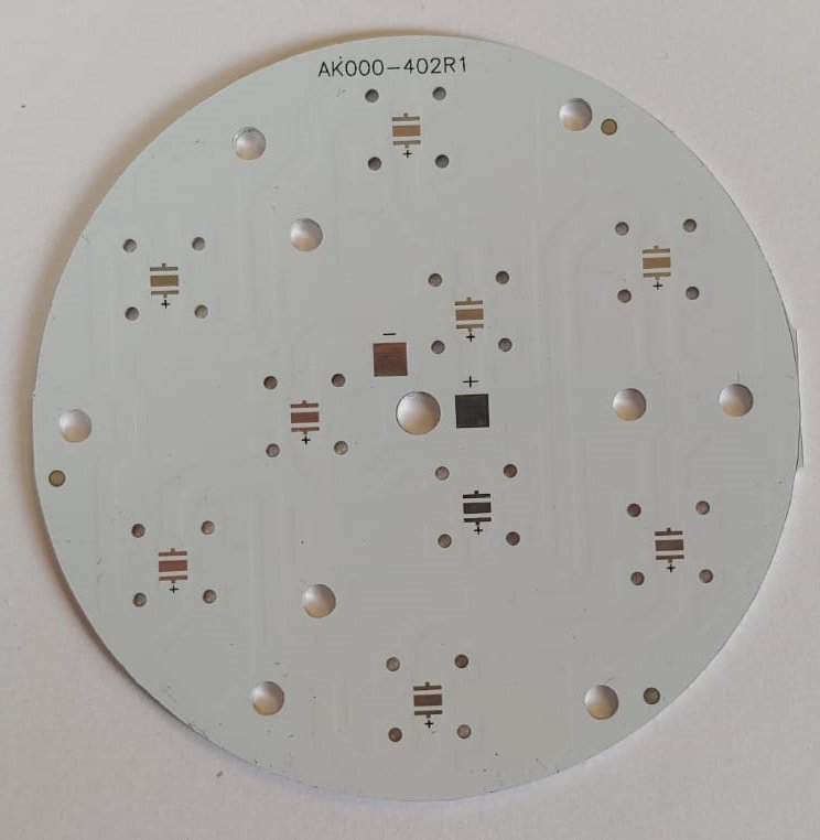 9cm 9 Led Seri Tek Renk AK000-402R1 Led Pcb