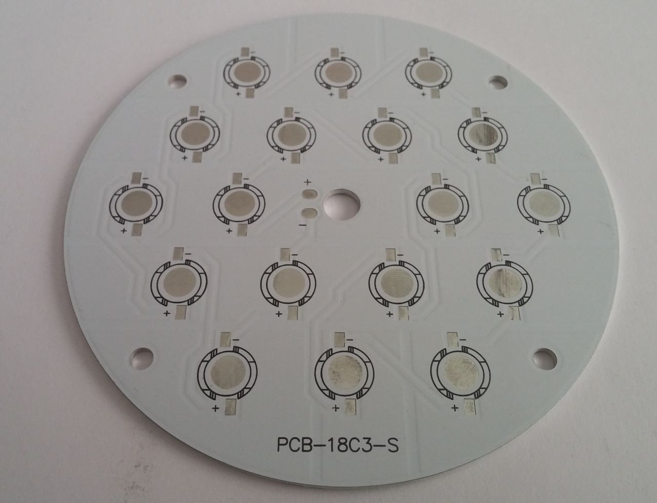 RGB 18Li Round  Pcb 10,8cm Grup Lens Model