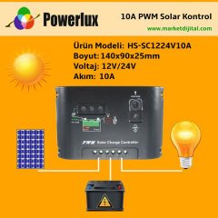 Solar Controller  (Solar Şarj Cihazı) 10 Amper