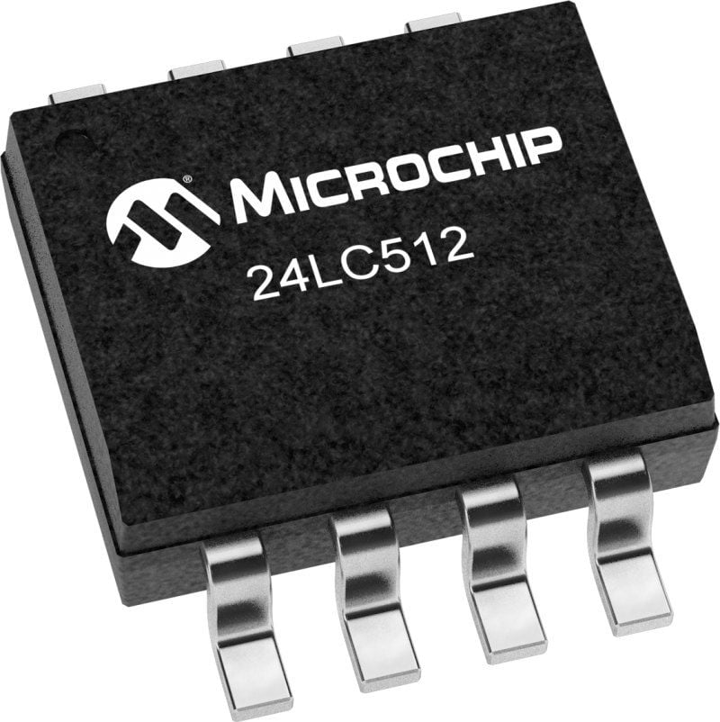 Microchip 24LC512 SMD EEPROM Entegresi