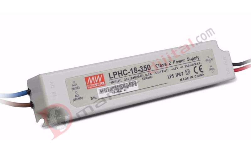 LPHC-18-350 6-48 Volt 350 mA IP67 Meanwell