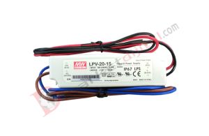 LPV-20-15 15 Volt 1.33 Amper IP67 Meanwell