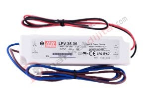 LPV-35-36 36 Volt 1 Amper IP67 Meanwell