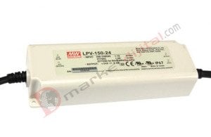 LPV-150-24 24 Volt 6.30 Amper IP67 Meanwell