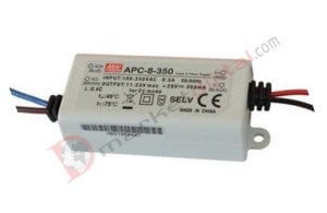 APC-8-350 11-23 Volt 350 mA IP42 Meanwell