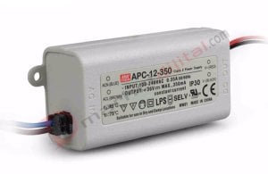 APC-12-350 9-36 Volt 350 mA IP42 Meanwell