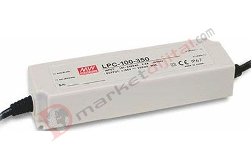 LPC-100-350 143-286 Volt 350 mA IP67 Meanwell