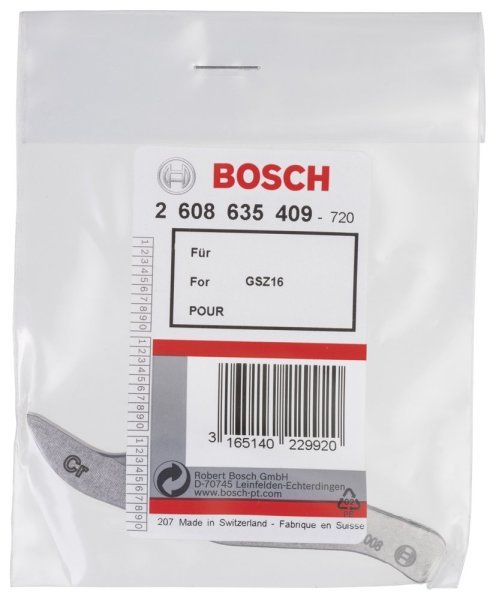 Bosch - GSZ 160 Krom Çelik Bıçak (Inox için) 2608635409