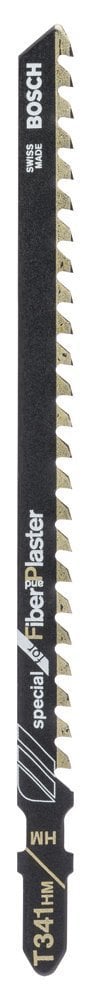 Bosch - Fiber Ve Çimentolu Malzeme İçin T 341 HM Dekupaj Testeresi Bıçağı - 3'Lü Paket 2608633176