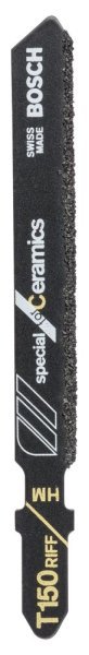 Bosch - Seramik İçin Özel T 150 RIFF Dekupaj Testeresi Bıçağı - 3'Lü Paket 2608633105