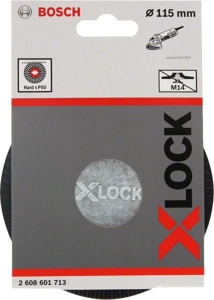 Bosch - X-LOCK - 115 mm Fiber Disk Sert Taban 2608601713
